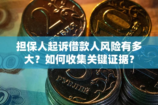 济南担保人起诉借款人风险有多大？如何收集关键证据？