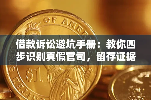 济南借款诉讼避坑手册：教你四步识别真假官司，留存证据不踩雷