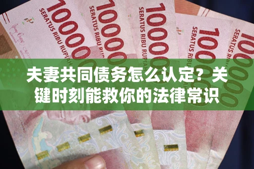 济南夫妻共同债务怎么认定？关键时刻能救你的法律常识